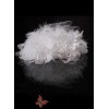 White Feather Wedding Hair Clips